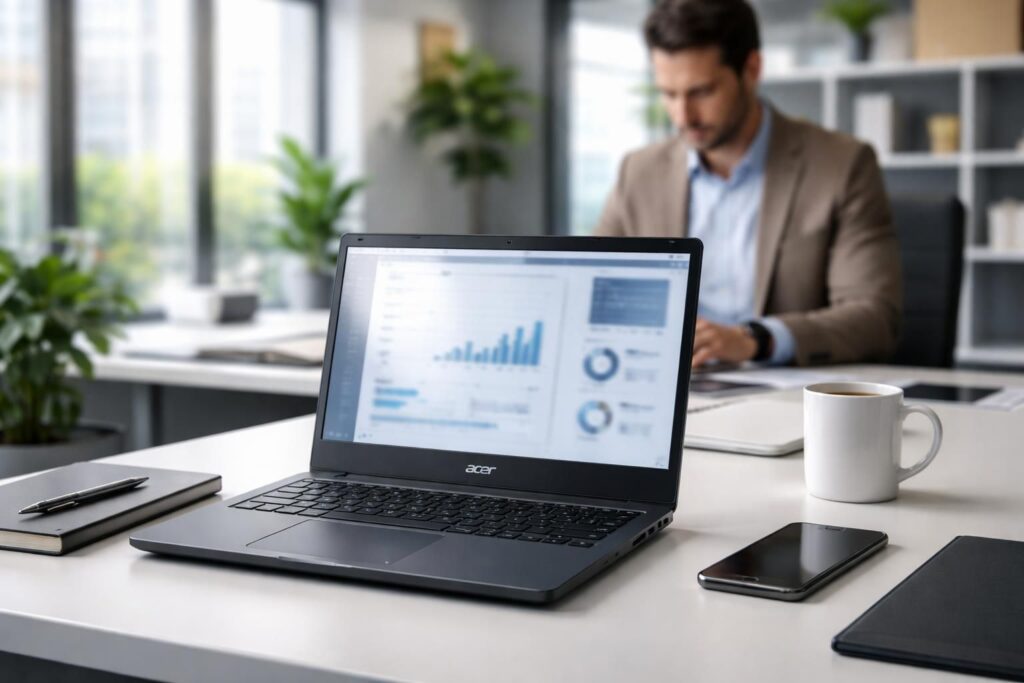 découvrez pourquoi l'acer travelmate est l'ordinateur portable idéal pour les professionnels, alliant performance, sécurité et mobilité pour répondre aux besoins des entreprises.