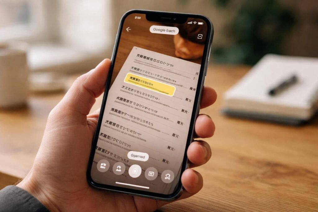 découvrez comment traduire facilement du texte avec google lens sur votre iphone grâce à cette astuce simple et rapide.