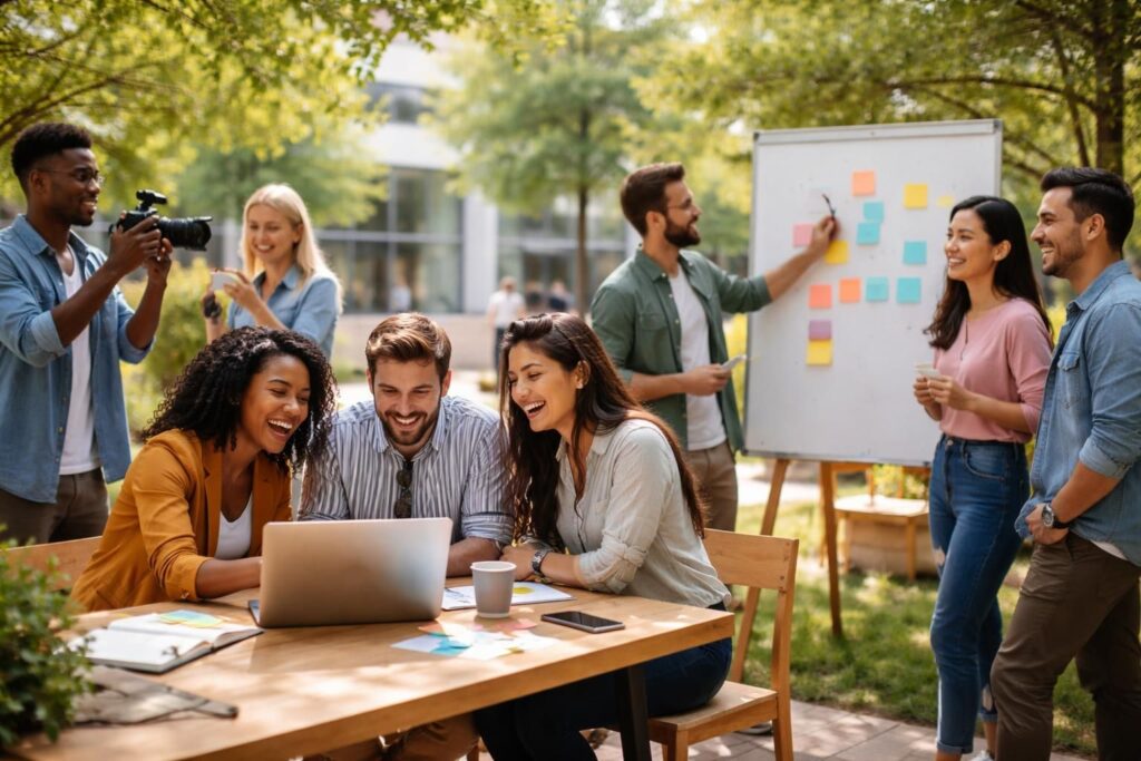 découvrez comment créer des vidéos de team building mémorables pour renforcer la cohésion et motiver vos employés grâce à des conseils pratiques et créatifs.