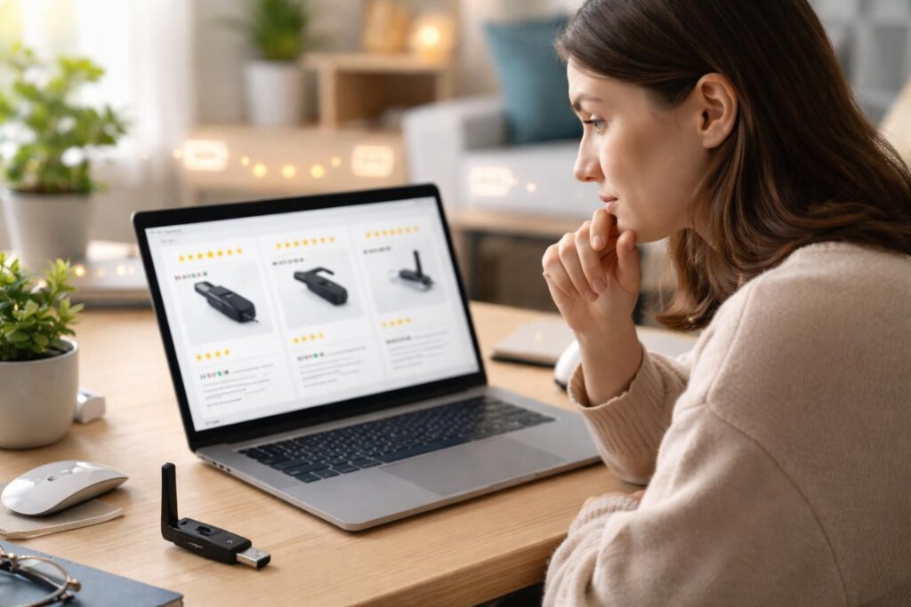 découvrez comment les avis des utilisateurs peuvent guider efficacement votre choix lors de l'achat d'une clé wifi, pour une décision éclairée et optimale.