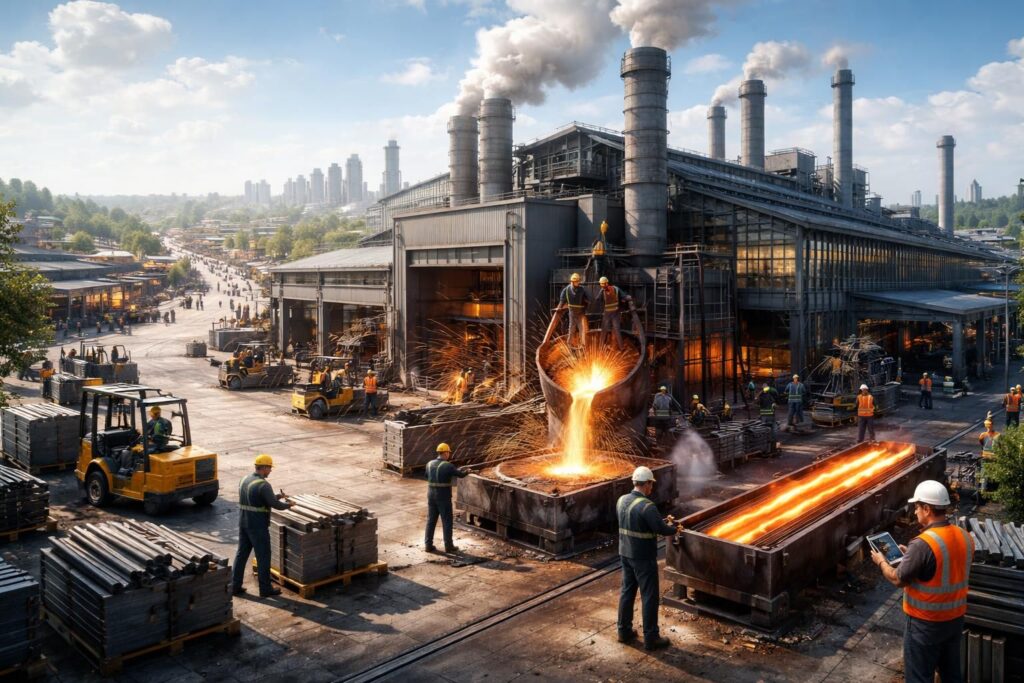 découvrez comment une entreprise de métallurgie joue un rôle essentiel dans le développement et la dynamisation de l'économie locale, en créant des emplois et en favorisant l'innovation industrielle.