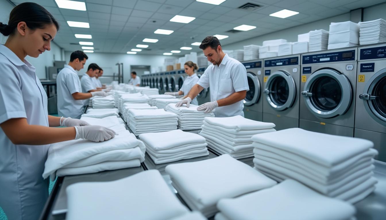 explorez les avantages de la lessive professionnelle pour blanchisserie : efficacité, économies, respect des textiles et résultats impeccables pour tous vos lavages.