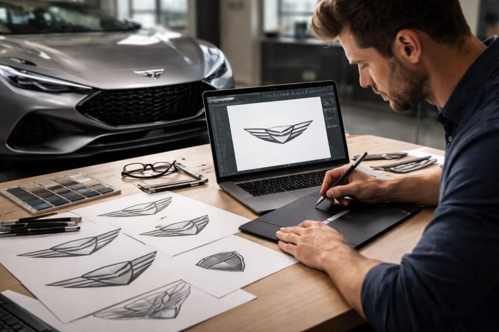 découvrez les étapes essentielles pour créer un logo de voiture efficace, de la conception à l'application, afin de renforcer l'identité de votre véhicule.