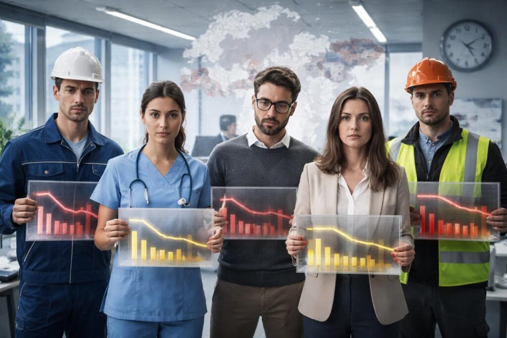 analyse approfondie de l'impact de la crise économique sur les grilles salariales en suisse, secteur par secteur, pour mieux comprendre les évolutions par métier.