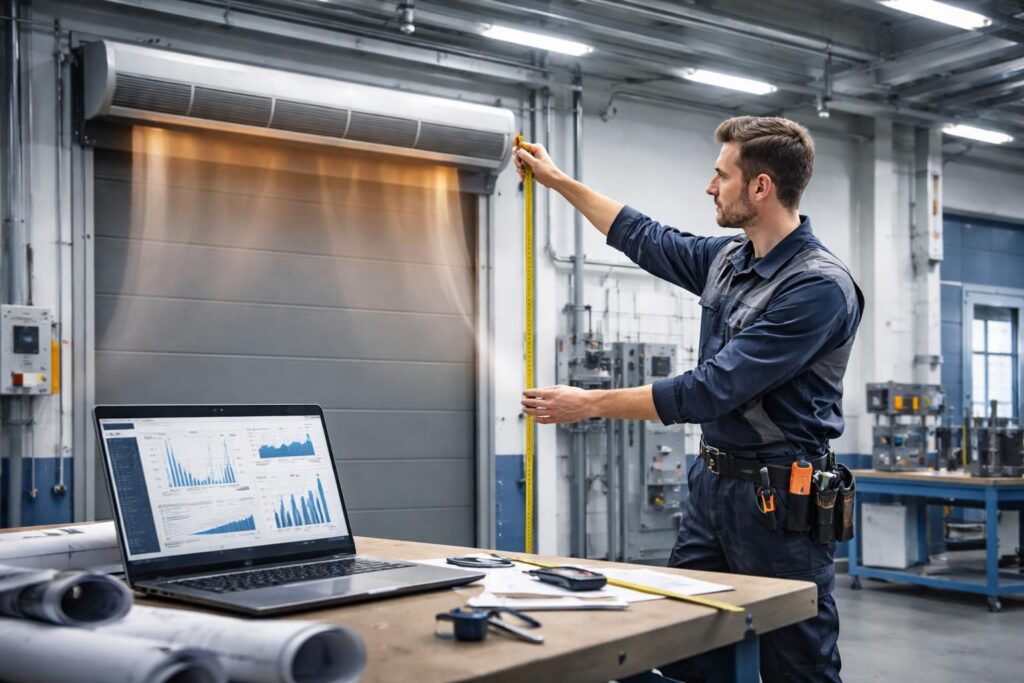 découvrez les étapes clés pour calculer efficacement la puissance d'un rideau d'air chaud et assurer une performance optimale de votre installation.