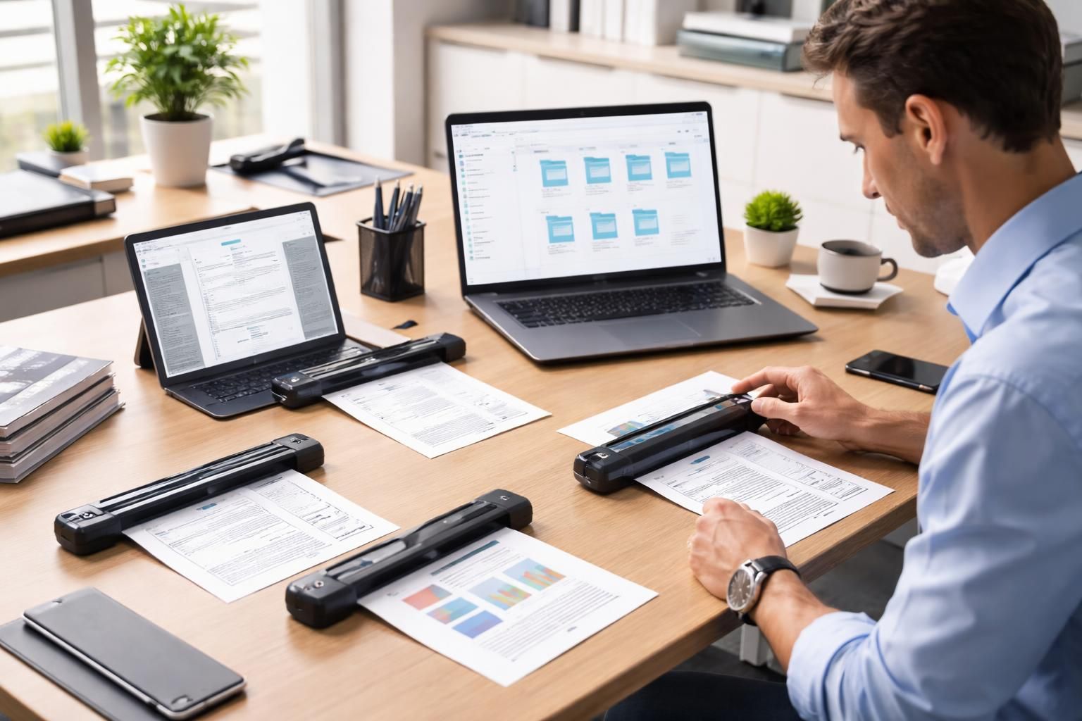 découvrez comment les scanners mobiles révolutionnent la gestion documentaire numérique en offrant rapidité, efficacité et mobilité pour numériser vos documents partout et à tout moment.