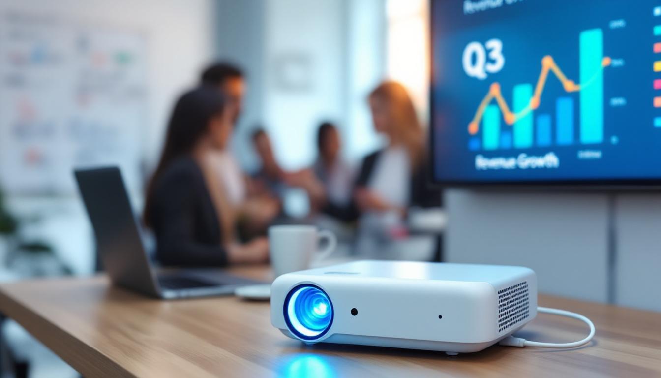 découvrez comment les vidéoprojecteurs bureautique led transforment vos présentations professionnelles grâce à une image nette, une longue durée de vie et une efficacité énergétique optimale.