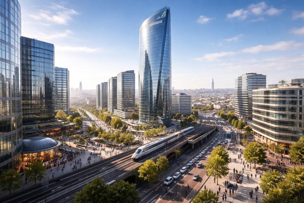 analyse de l'impact économique de la tour gdf suez sur la région île-de-france, explorant ses contributions à l'emploi, au développement régional et à l'attractivité économique.