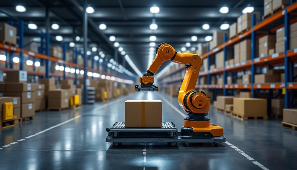 découvrez pourquoi l’automatisation est essentielle pour les centres de distribution modernes : optimisation des processus, réduction des coûts, rapidité et efficacité accrues au service de votre logistique.
