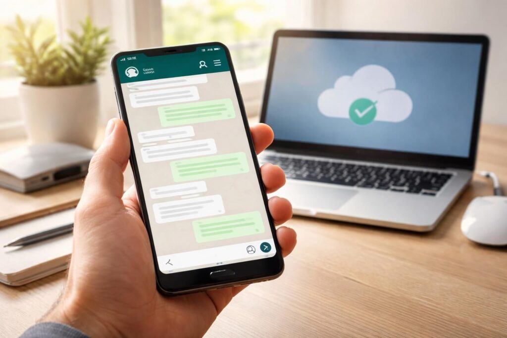 apprenez à sauvegarder facilement vos conversations whatsapp sur android pour ne jamais perdre vos messages importants.