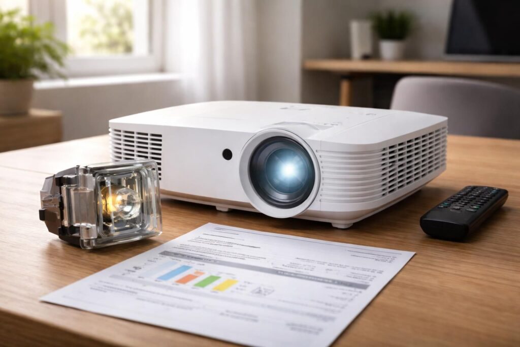 découvrez comment estimer le coût total de possession (tco) d’un vidéoprojecteur acer, en tenant compte des frais de lampe et de consommation énergétique pour un usage optimisé et économique.